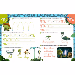 GIGANTOSAURUS Mon cahier ardoise des PETITES LETTRES (Broché)