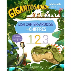 ISBN GIGANTOSAURUS Mon super cahier ardoise des CHIFFRES, Français, 24 pages