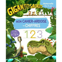 GIGANTOSAURUS Mon super cahier ardoise des CHIFFRES (Broché)