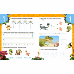 GIGANTOSAURUS Mon super cahier ardoise des CHIFFRES (Broché)