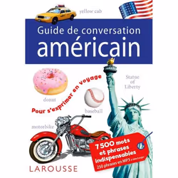 ISBN Guide de conversation Larousse américain, Éducatif, Français, 288 pages