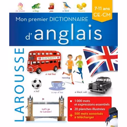 ISBN Mon premier dictionnaire d'anglais Larousse, Éducatif, Français, 128 pages