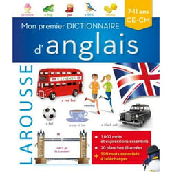Mon premier dictionnaire d'anglais Larousse (Relié)
