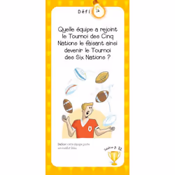 Le QUIZ du RUGBY