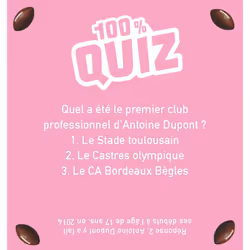 100% Quiz Joueurs de Rugby (Coffret)