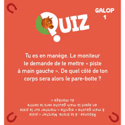 Le quiz 100% Chevaux (Coffret)