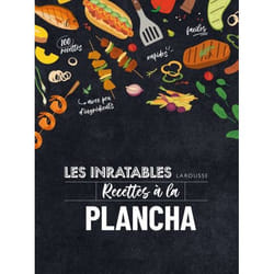Les inratables : recettes à la plancha (Relié)