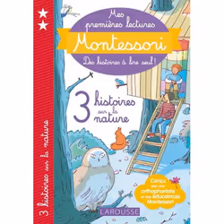 ISBN Montessori Premières lectures 3 histoires sur la nature, Pour enfants, Français, 80 pages