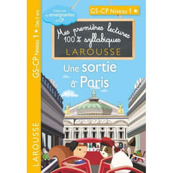 Premières lectures syllabiques CP Niveau 1 - Une sortie à Paris (Broché)