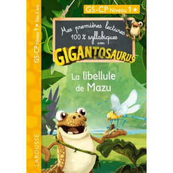 GIGANTOSAURUS - Premières lectures - CP niv 1 - La libellule de Mazu (Broché)