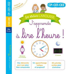 J'APPRENDS A LIRE L'HEURE CP-CE1-CE2, Gauduel Catherine