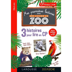 ISBN Premières lectures Une saison au zoo 3 histoires à lire CP niv 2, Animaux, Français, 80 pages
