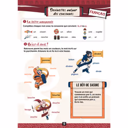 NARUTO - Cahier de vacances du CP au CE1 (Broché) - Vue supplémentaire 5
