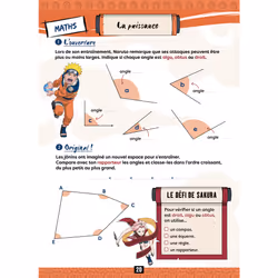 NARUTO - Cahier de vacances du CM1 au CM2 (Broché) - Vue supplémentaire 4