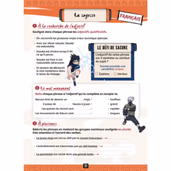 NARUTO - Cahier de vacances du CM1 au CM2 (Broché) - Vue supplémentaire 5