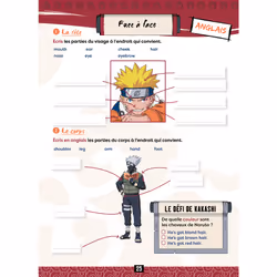 NARUTO - Cahier de vacances du CM1 au CM2 (Broché) - Vue supplémentaire 6