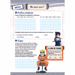 NARUTO - Cahier de vacances du CM2 à la 6e (Broché) - Vue supplémentaire 4