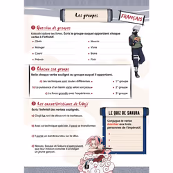NARUTO - Cahier de vacances du CM2 à la 6e (Broché) - Vue supplémentaire 5