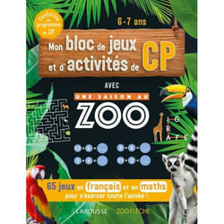 Mon bloc de jeux et d'activités pour le CP - Une SAISON AU ZOO (Broché)