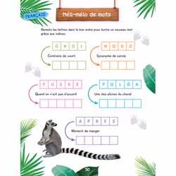 Mon bloc de jeux et d'activités pour le CE2 - Une SAISON AU ZOO (Broché)