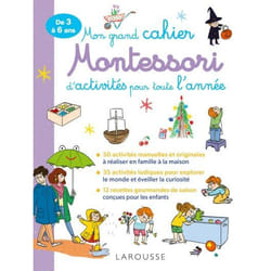 Mon grand cahier MONTESSORI d'activités pour toute l'année (Broché)