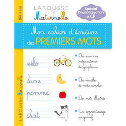 Mon petit cahier d'écriture - Premiers mots (Broché)