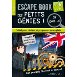 Escape book des petits génies in english de la 6e à la 5e (Broché)