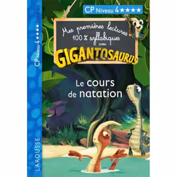 ISBN GIGANTOSAURUS 1ères lectures le cours de natation, Pour enfants, Français, 32 pages