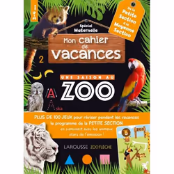 ISBN Mon cahier de vacances UNE SAISON AU ZOO PS-MS, Animaux, Français, 52 pages