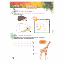 Mon cahier de vacances UNE SAISON AU ZOO MS-GS (Broché)