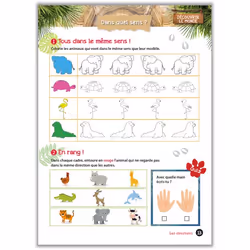 Mon cahier de vacances UNE SAISON AU ZOO GS-CP (Broché)