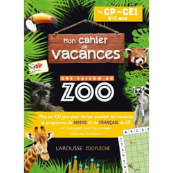 Mon cahier de vacances UNE SAISON AU ZOO  CP-CE1 (Broché)