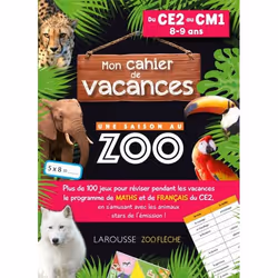 ISBN Cahier de vacances UNE SAISON AU ZOO CE2-CM1, Animaux, Français, 52 pages