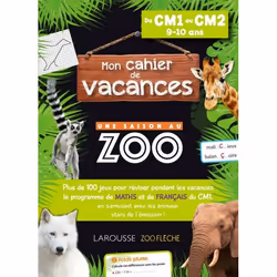 ISBN Cahier de vacances UNE SAISON AU ZOO CM1-CM2, Animaux, Français, 52 pages