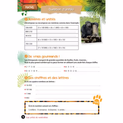 Cahier de vacances UNE SAISON AU ZOO CM1-CM2 (Broché)