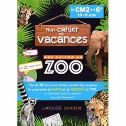 ISBN Cahier de vacances UNE SAISON AU ZOO CM2-6e, Animaux, Français, 52 pages