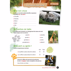 Cahier de vacances UNE SAISON AU ZOO CM2-6e (Broché)