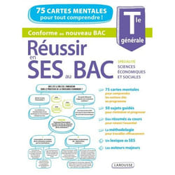 Réussir l'épreuve de spécialité SES au Bac - Tle générale (Broché)
