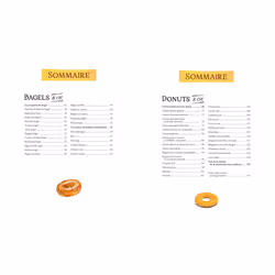 BAGELS, DONUTS & CIE. 50 RECETTES COMME AUX USA, Lebrun Delphine