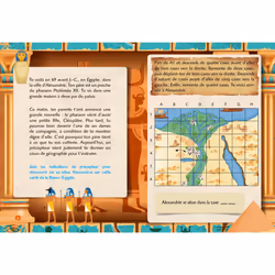 Escape game de poche junior : L'incroyable destinée de Cléopâtre