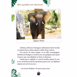 Roman Une saison au zoo - Mon Quotidien de vétérinaire - Vue supplémentaire 6
