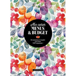 Mon cahier menus et budget - 52 semaines à remplir pour être TOP organisée (Broché)
