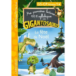 GIGANTOSAURUS 1ères lectures CP niv 1 - La fête de Noël (Broché)