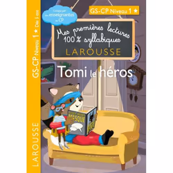 ISBN Premières lectures syllabiques CP Niv 1 - Tomi, le héros, Pour enfants, Français, 32 pages