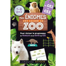 Mes énigmes  Une SAISON AU ZOO CE1