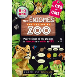 Mes énigmes Une SAISON AU ZOO CE2 (Broché)