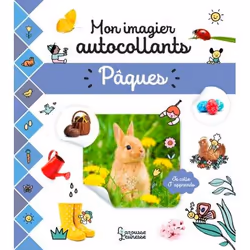 ISBN Mon imagier autocollants - Pâques, Français, 20 pages