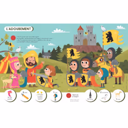Ecoute et trouve - Les chevaliers