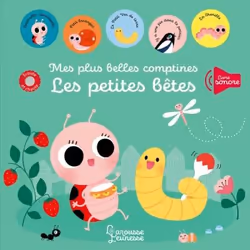 ISBN Mes plus belles comptines - Les petites bêtes, Pour enfants, Français, 10 pages