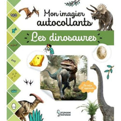 Mon imagier autocollants - Les dInosaures (Broché)